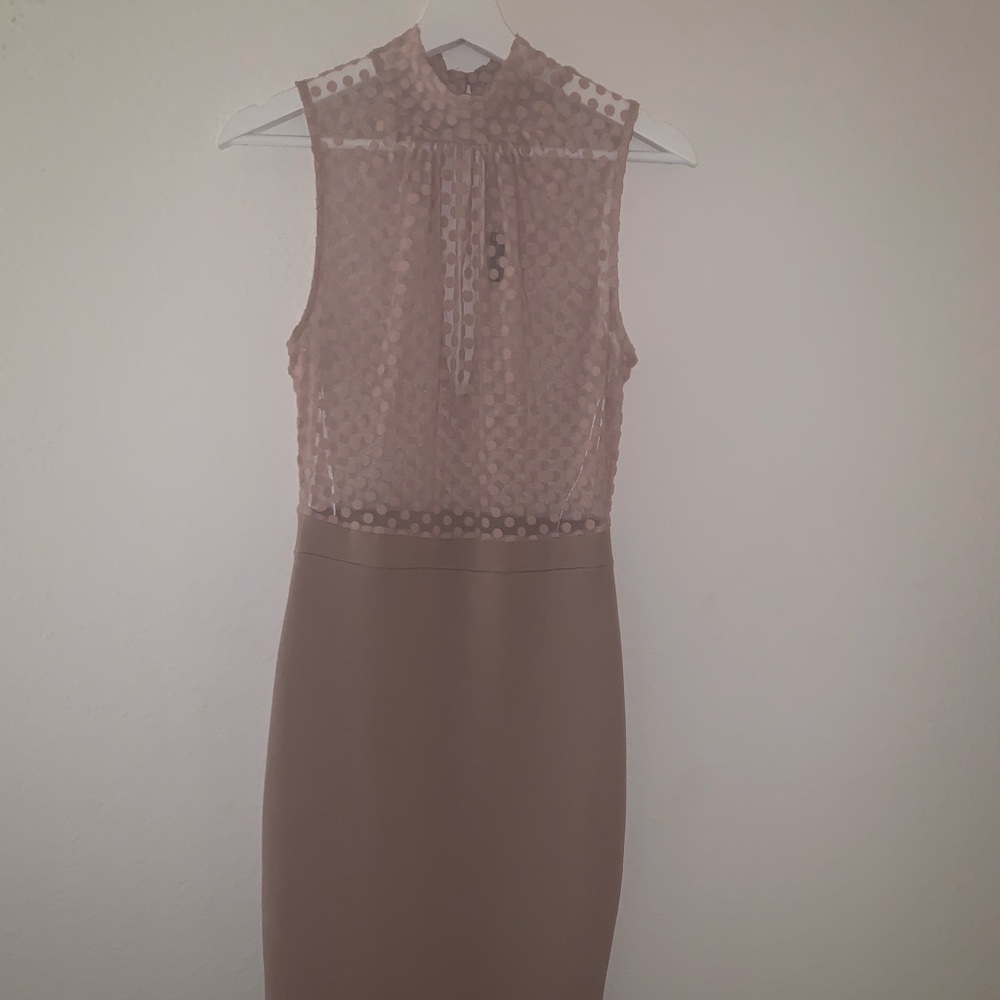 Pink Midi Dress